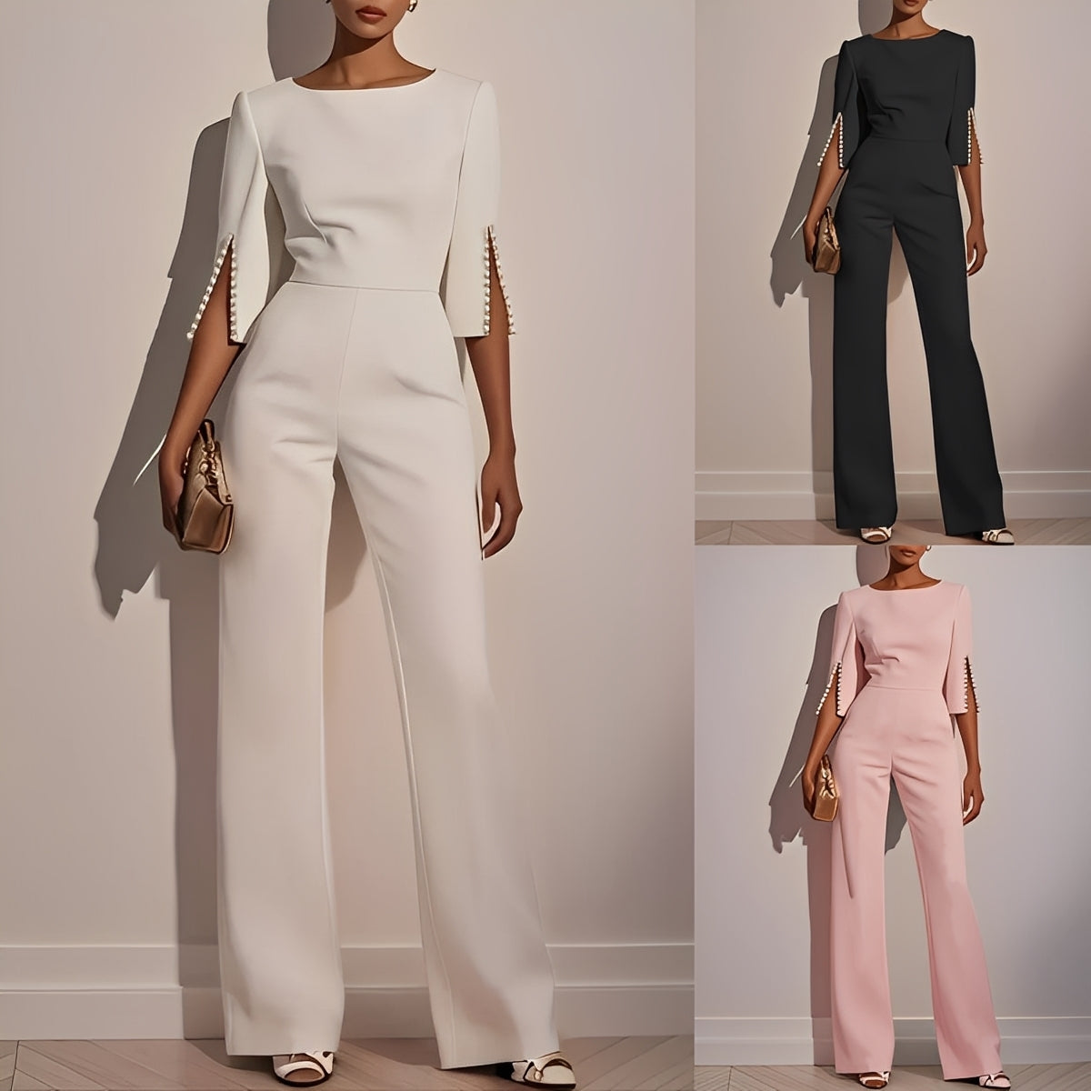 Carolane - Combinaison ajustée stylée pour femmes