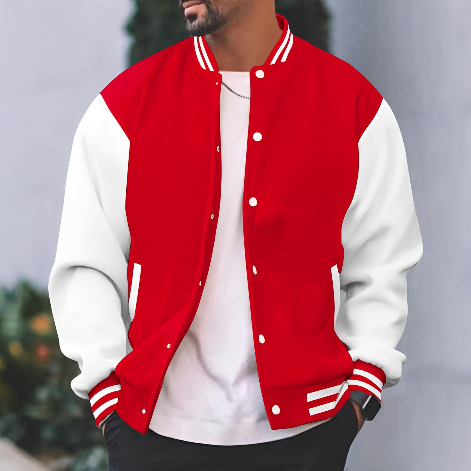 Greg - Blouson bomber stylé et ample pour hommes