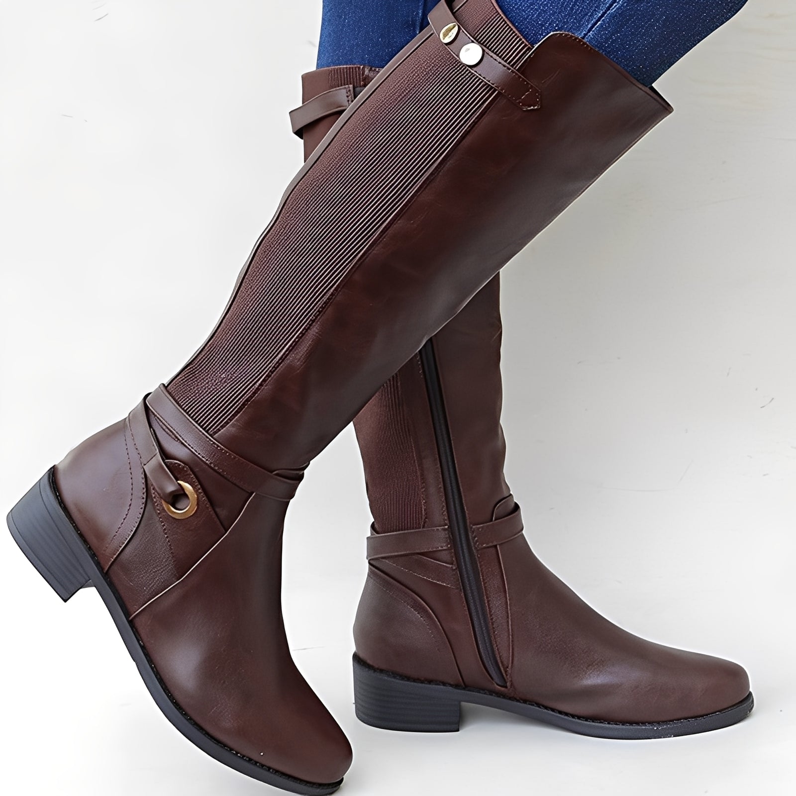 Megan - Bottes classiques et robustes pour femmes