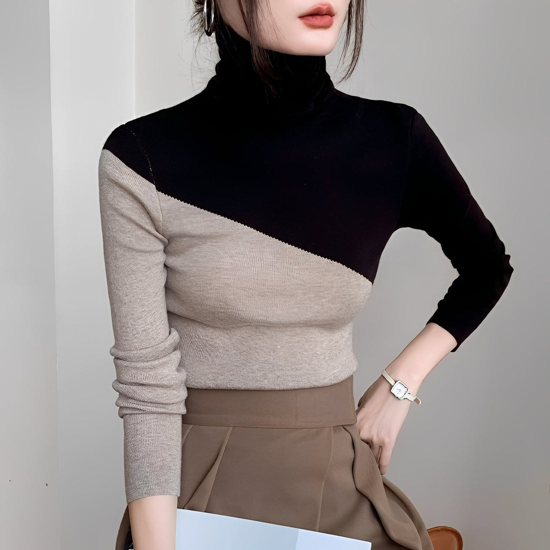 Arlette - Long haut douillet