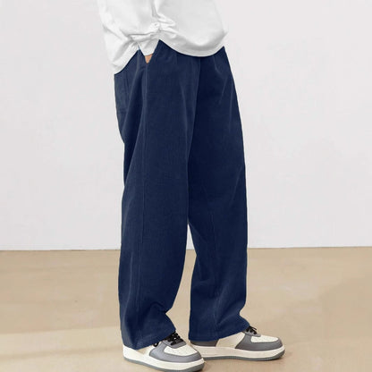 Kenrick - Pantalon droit en velours pour hommes