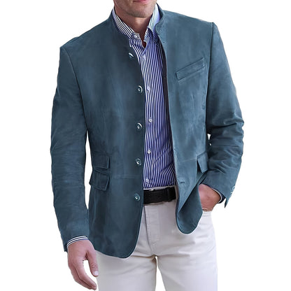 Geoffrey - Blazer décontracté à boutons pour hommes