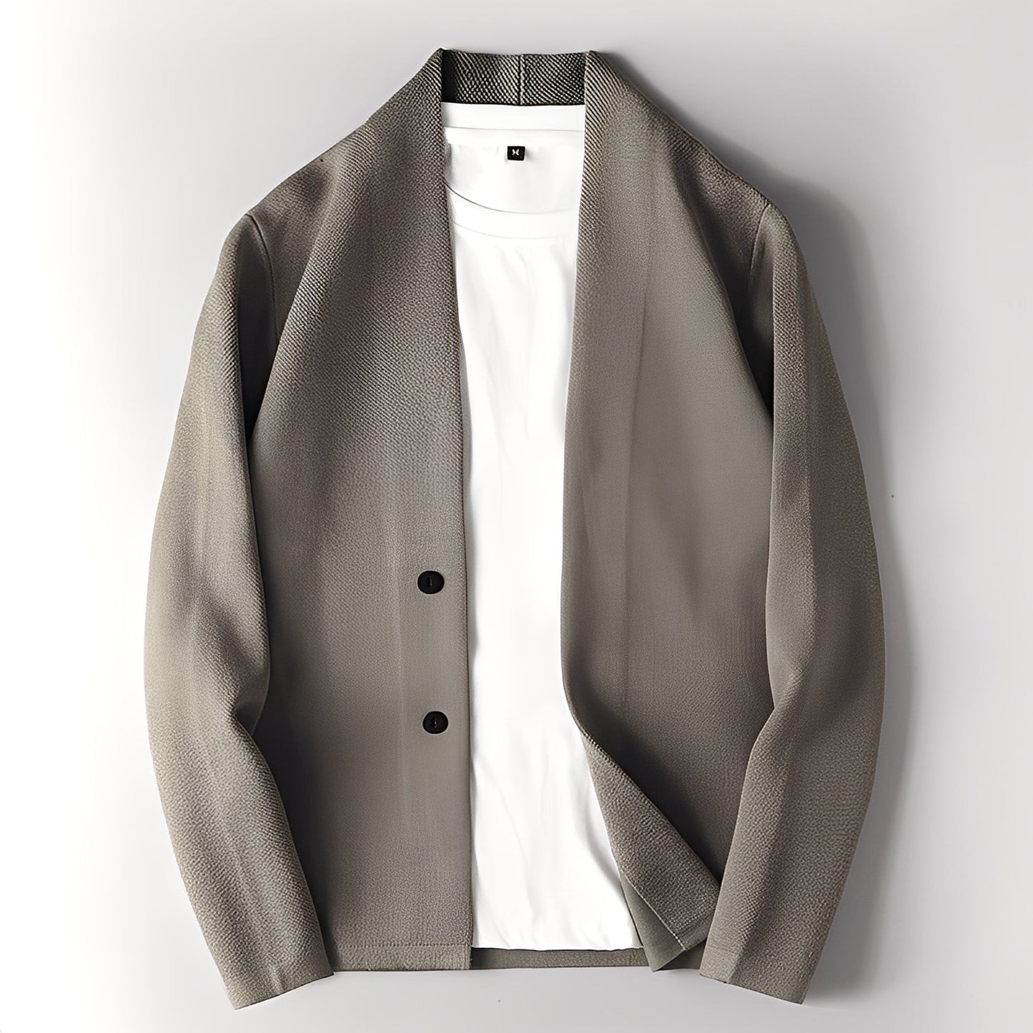 Nickolas - Gilet relax avec boutons pour hommes