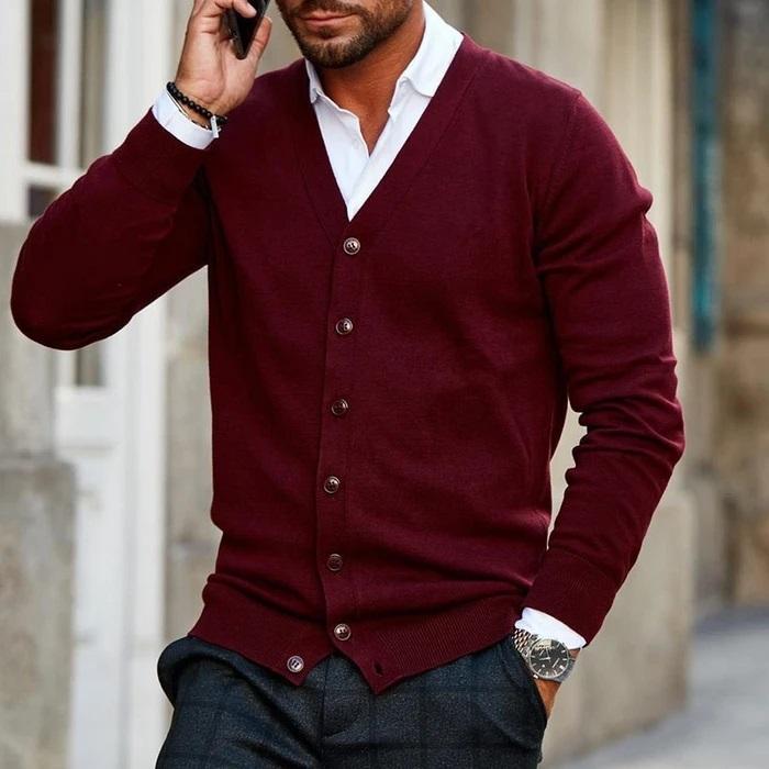 Aamir - Gilet pour hommes – Confort et style intemporel