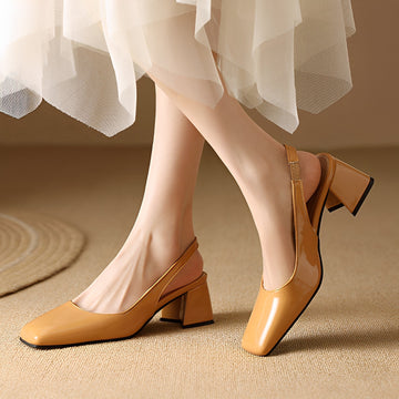 Kristen - Talons carrés élégants