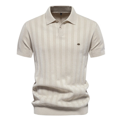 Paxton - Polo en laine mérinos pour hommes, style décontracté