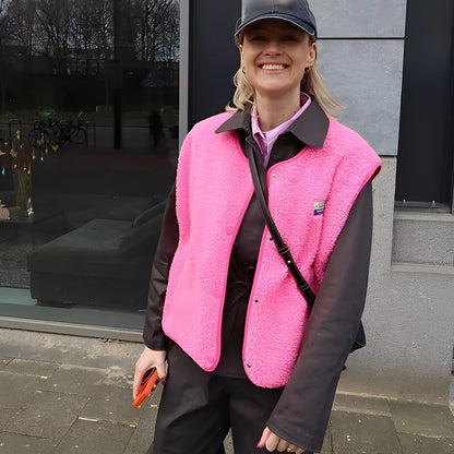 Bénédicte - Comfortable fleece vest for women