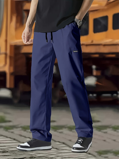 Esmund - Pantalon de jogging décontracté avec lien pour hommes