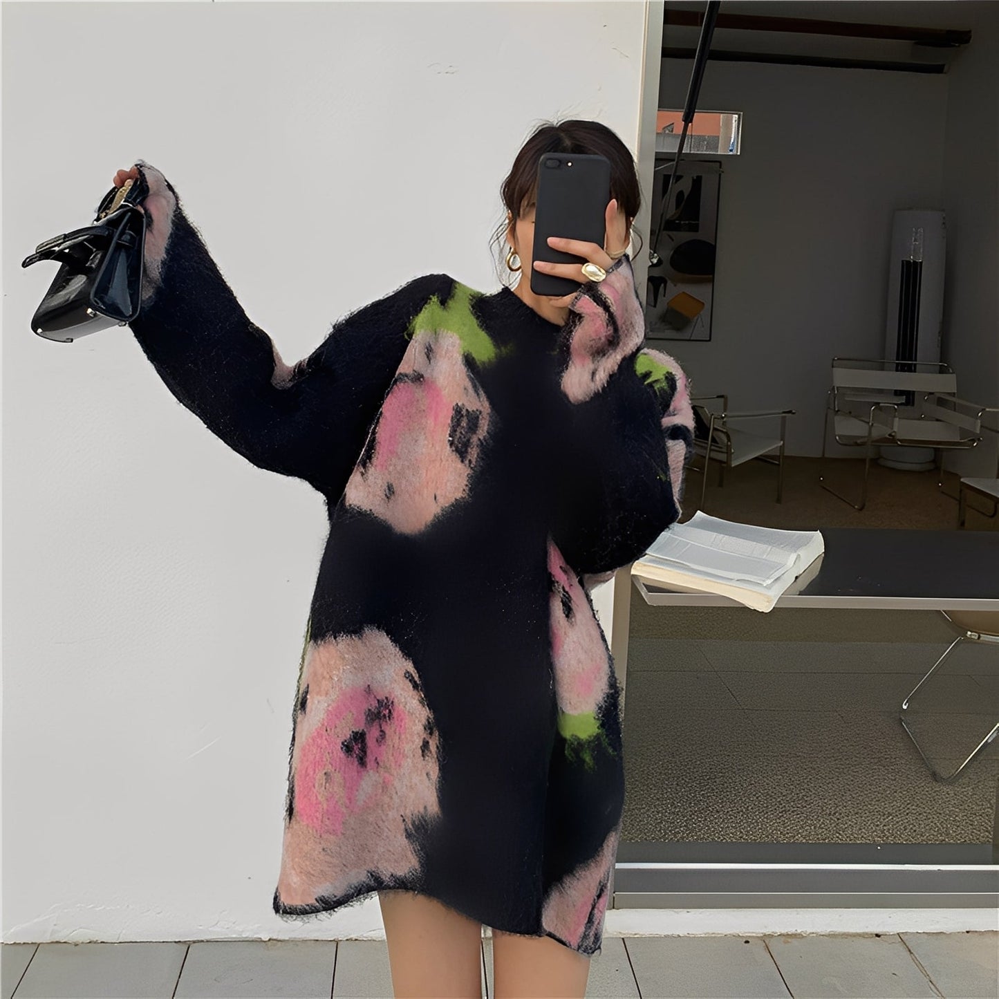 Shelby - Robe en maille élégante et chic, mi-longue pour femmes