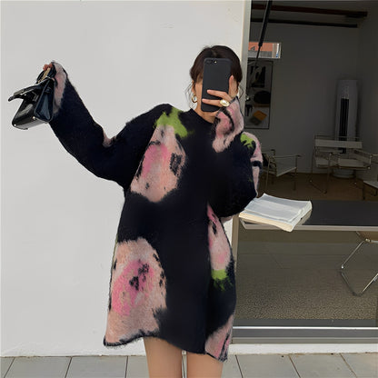 Shelby - Robe en maille élégante et chic, mi-longue pour femmes