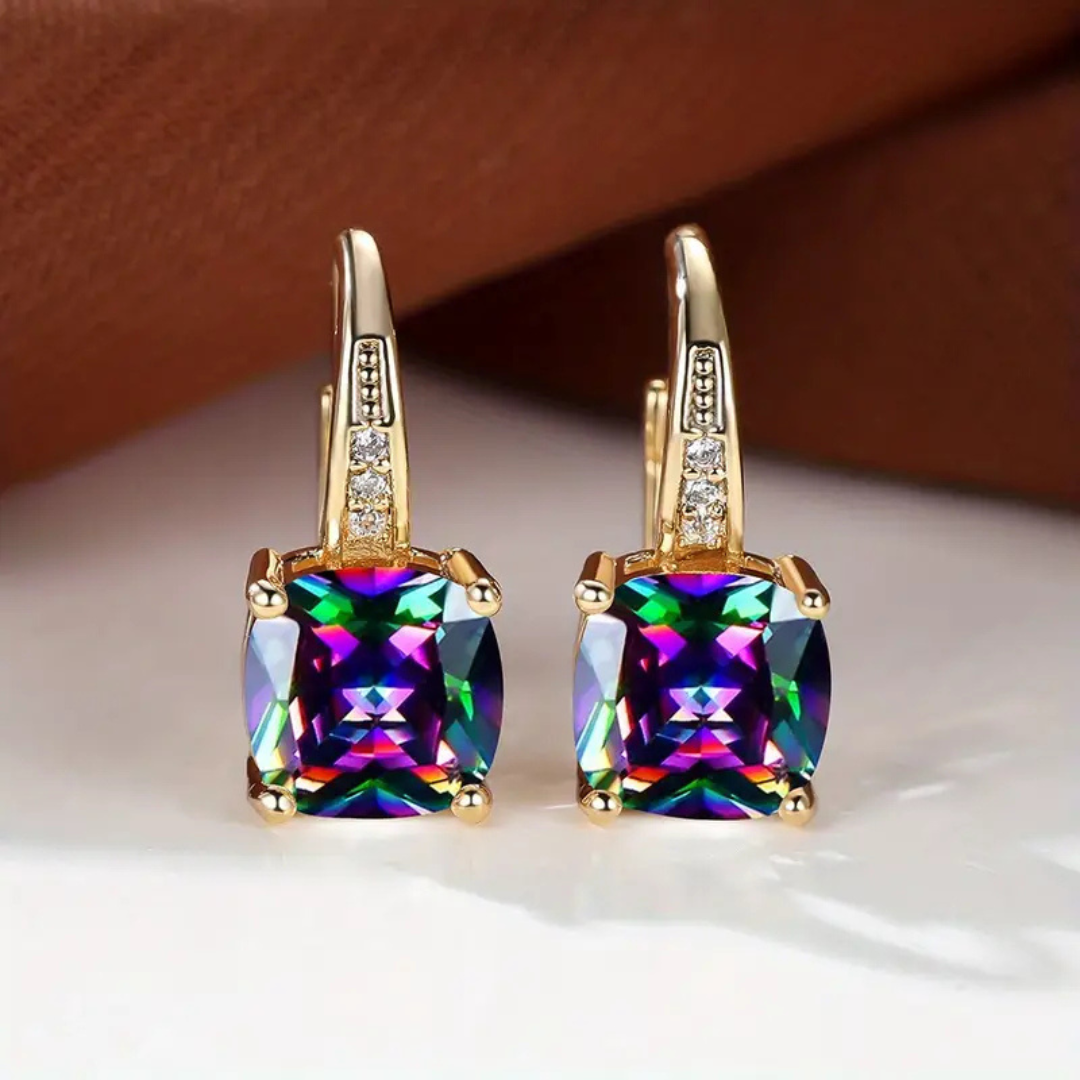 Naoko – Boucles d'oreilles élégantes avec pierres brillantes