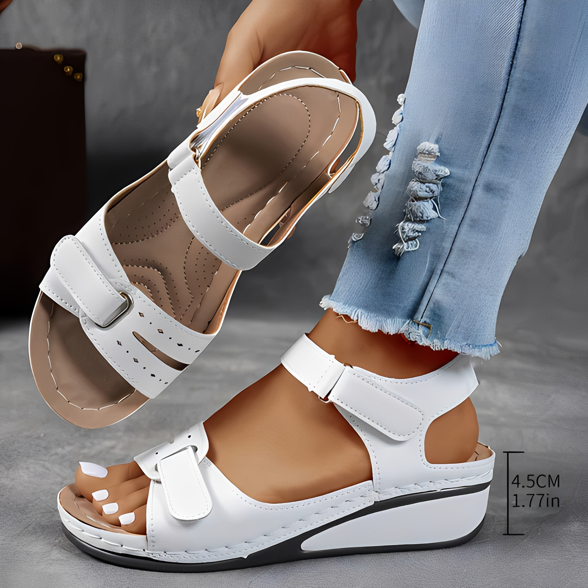 Kayna - Sandales d'été à la mode pour femmes