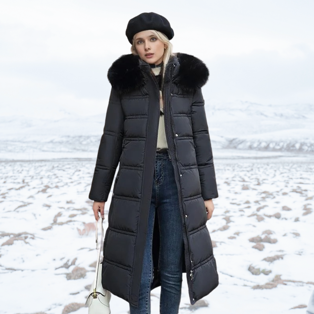 Jacqueline - Doudoune luxueuse d'hiver pour femme