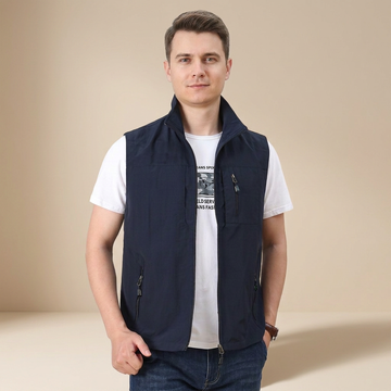 Leonard - Gilet Décontracté et Léger