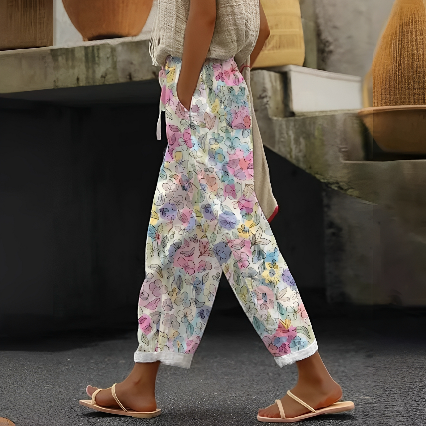 Betty - Pantalon élégant avec poches pour femmes
