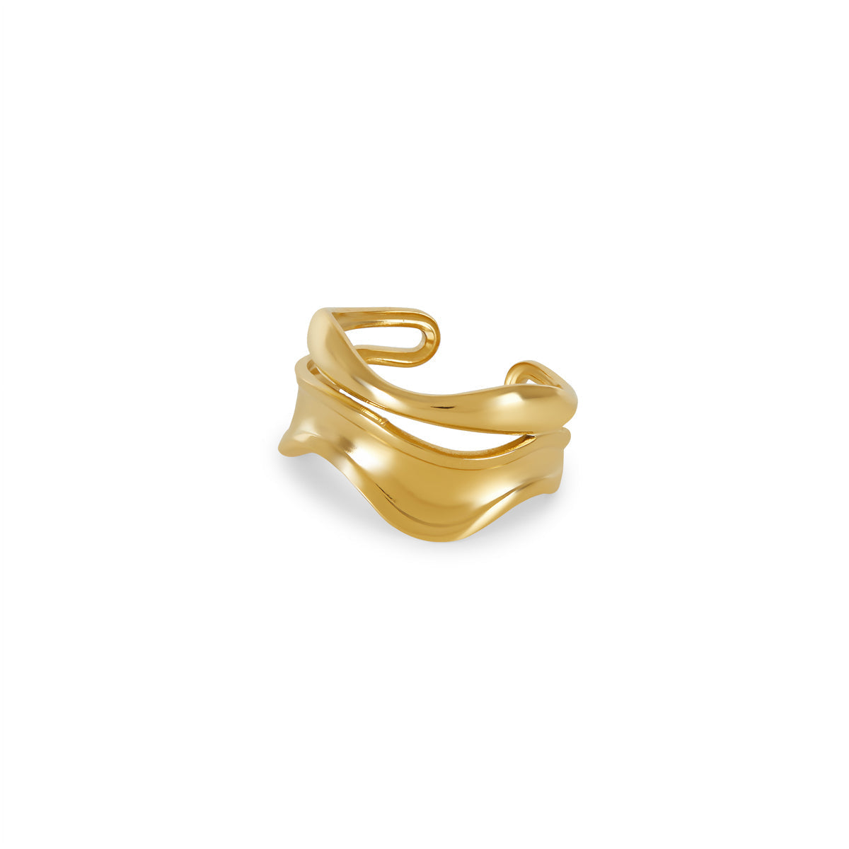 Charlie – Bague sculpturale ajustable