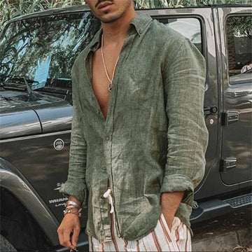Harlo - Chemise élégante avec patte de boutonnage