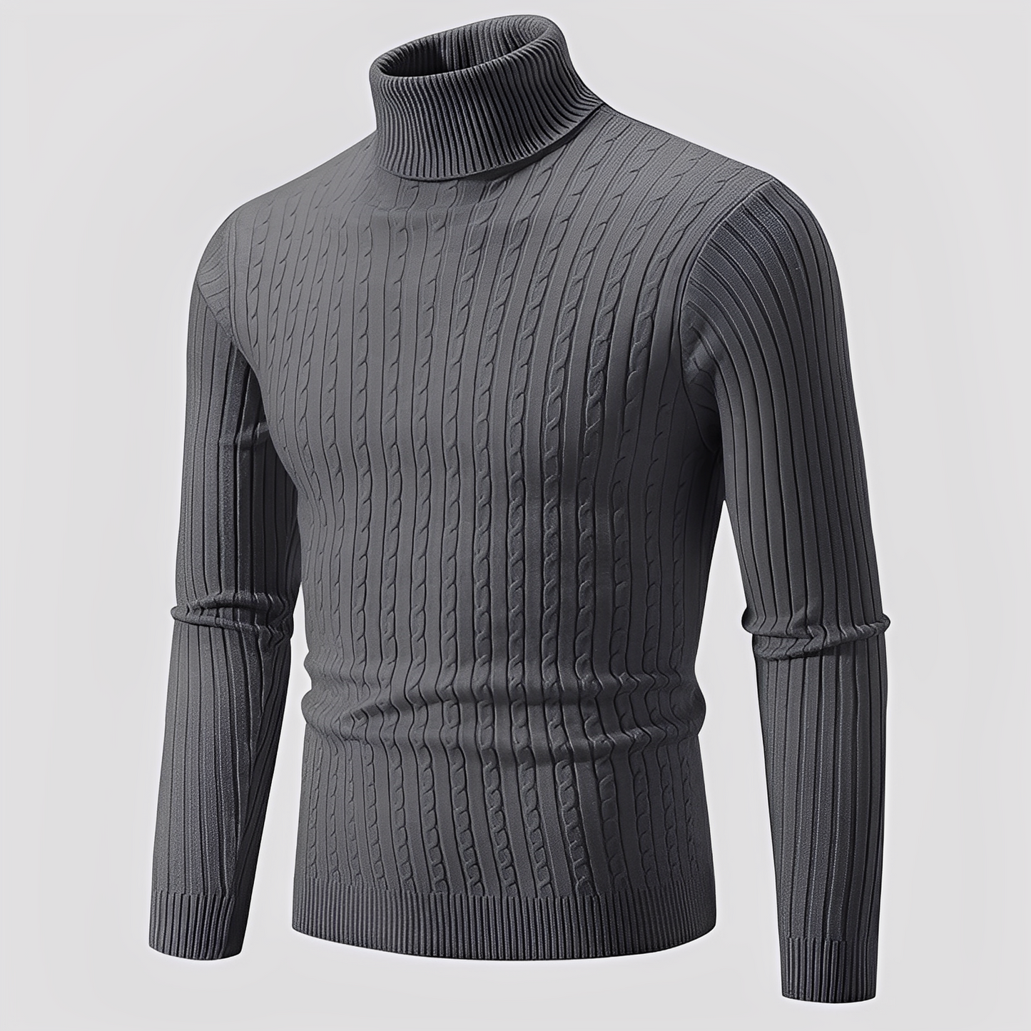 Devin - Modern Turtleneck Sweater for Men