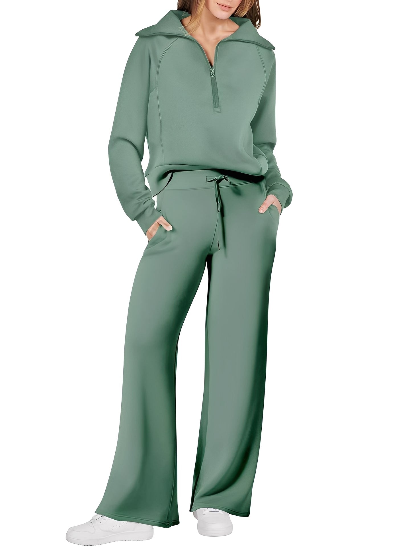 Cécile - Ensemble agréable de pull et pantalon pour femmes