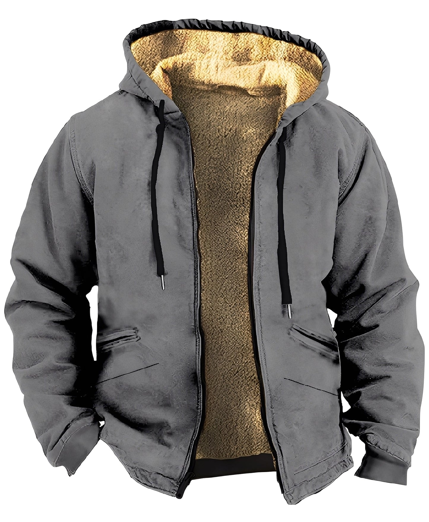 Mervin - Hoodie pour homme en velours coloré