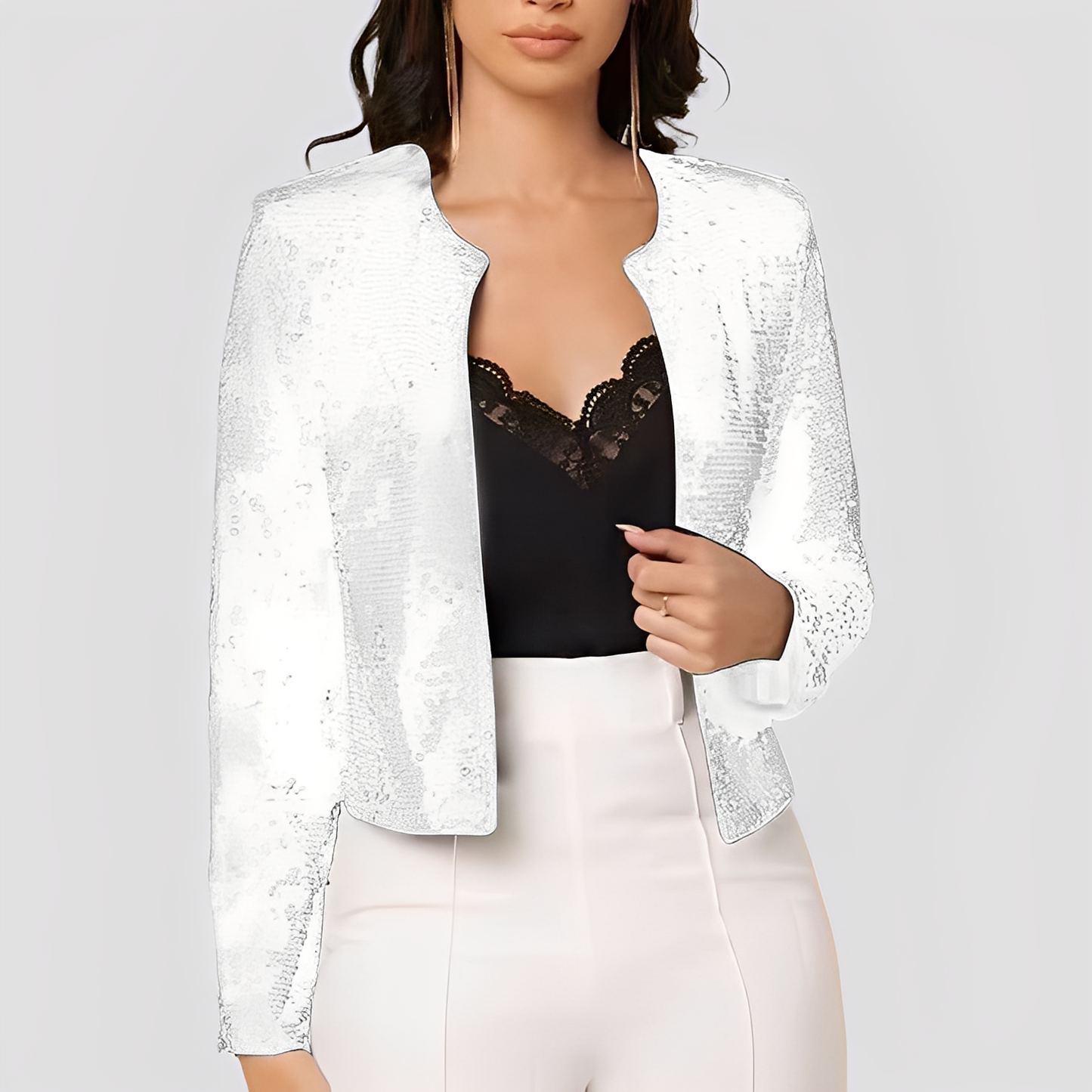Shannen - Blazer chic avec sequins pour femmes