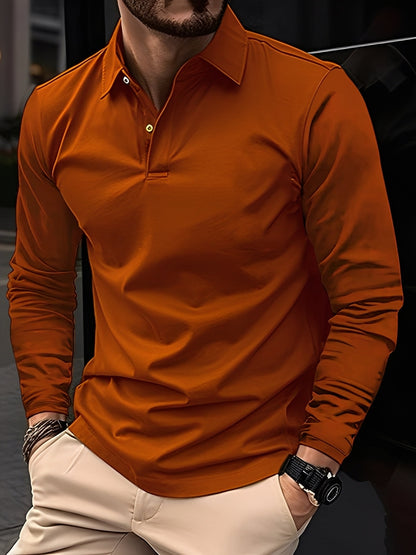 Burton - Polo long classique pour hommes