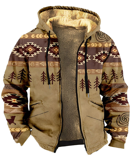 Mervin - Hoodie pour homme en velours coloré