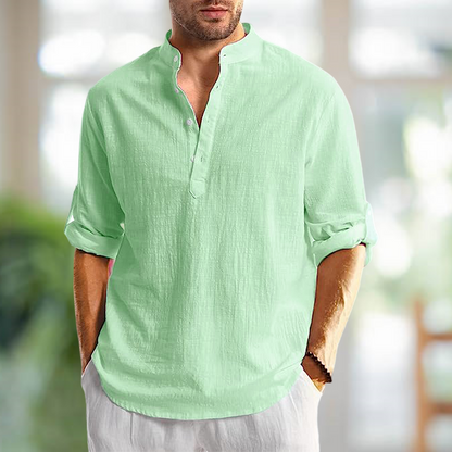Bryson - Chemise Décontractée en Lin pour Homme