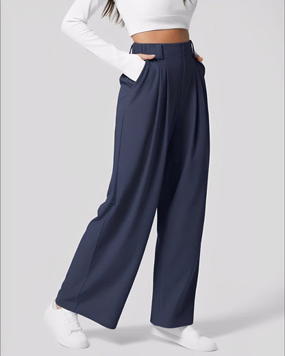 Montana - Pantalon droit à taille élastique pour femmes