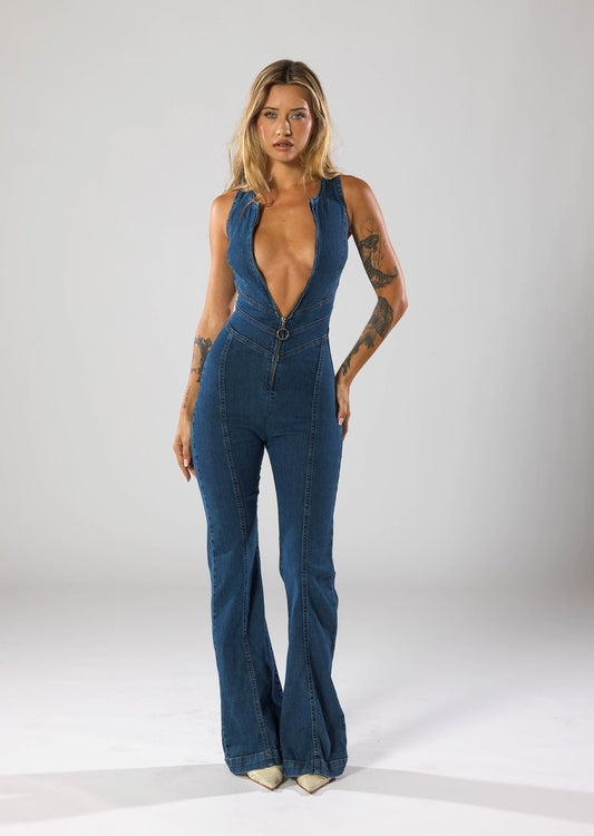 Vivienne – Combinaison en Jean