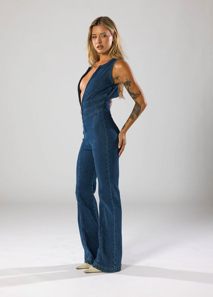 Vivienne – Combinaison en Jean