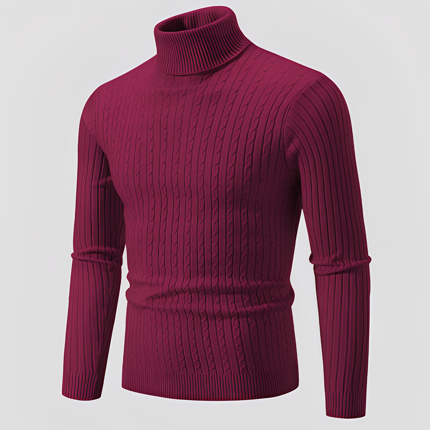 Devin - Modern Turtleneck Sweater for Men
