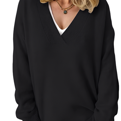 Camryn - Pull ample en maille décontractée pour femmes