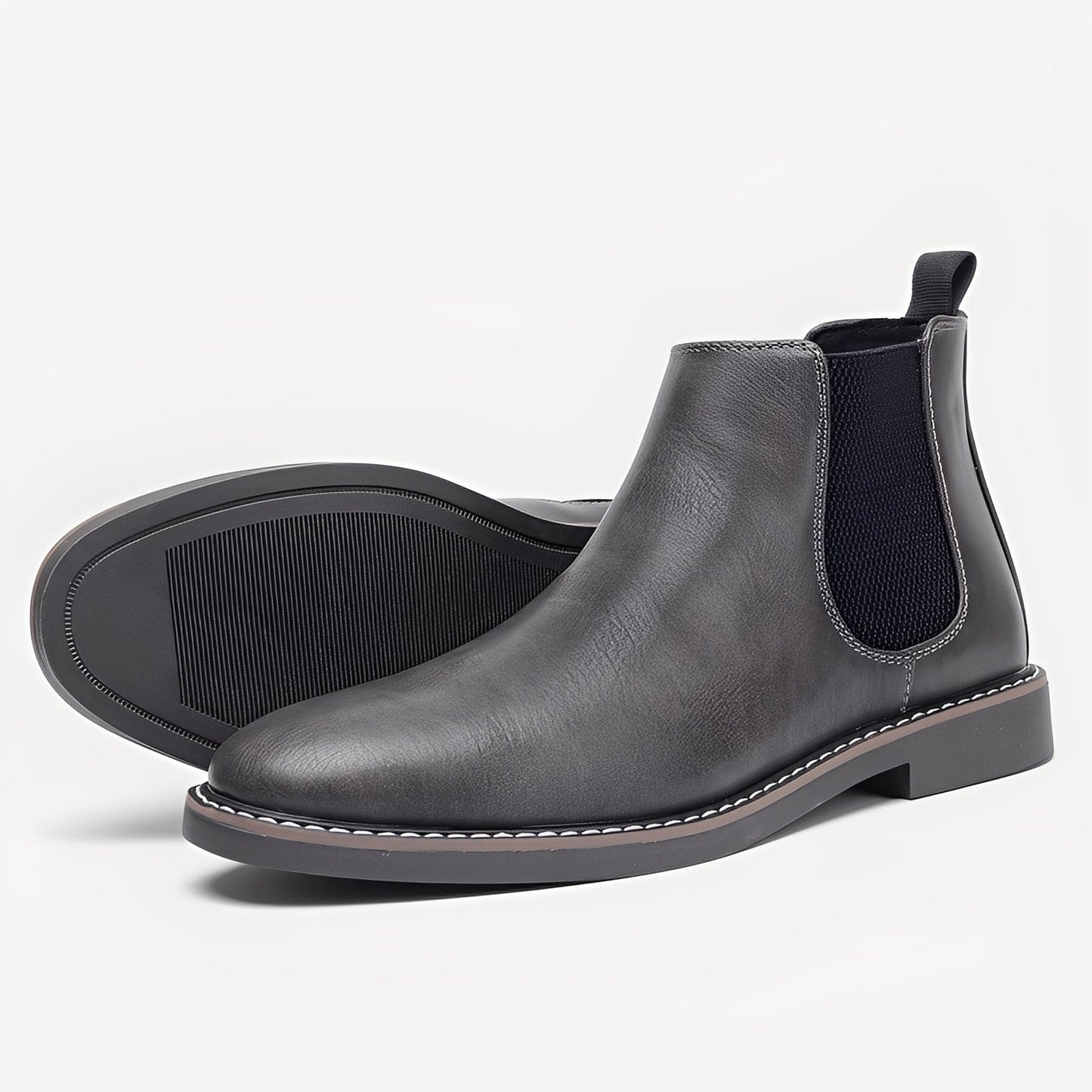 Clifton - Bottes Chelsea en cuir classiques pour hommes