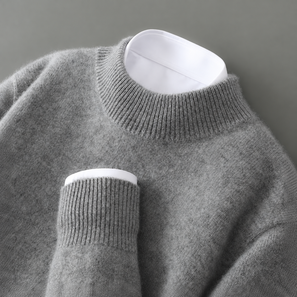 Wayne - Pull rétro épais pour hommes