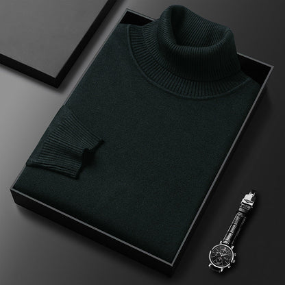 Patrick - Elegant and fitted turtleneck sweater for men