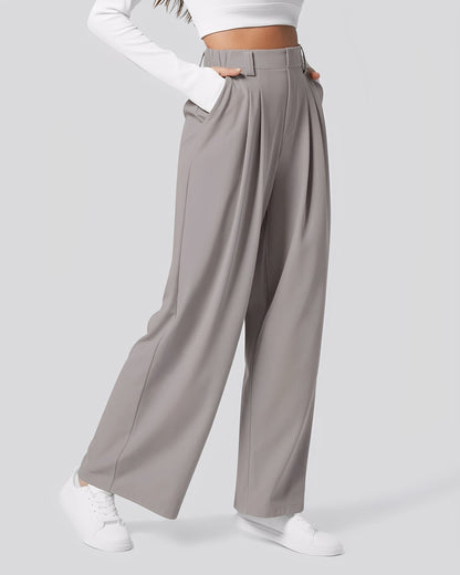 Montana - Pantalon droit à taille élastique pour femmes