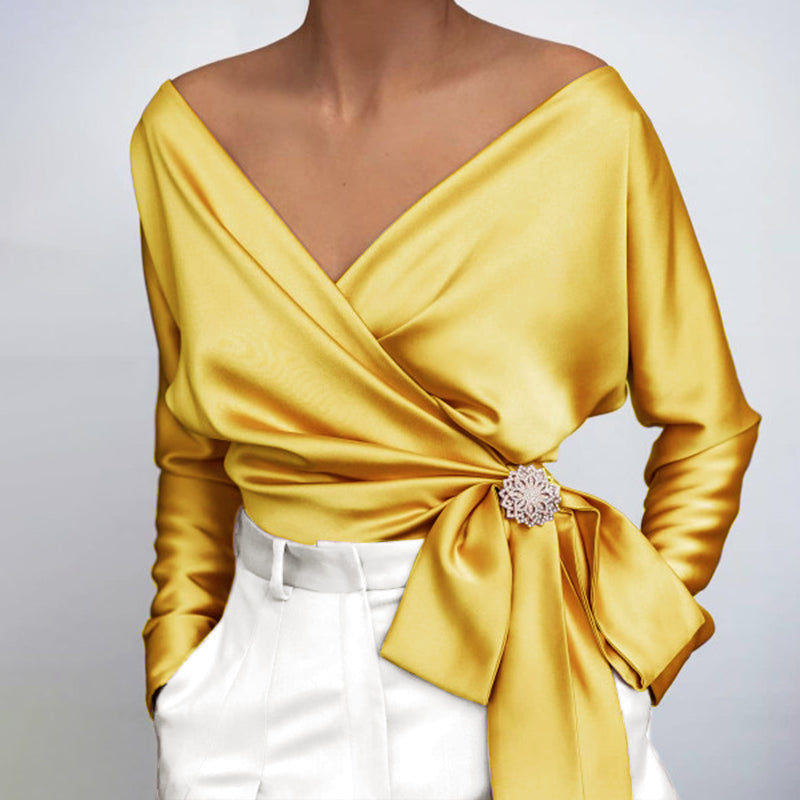 Alayah - Light silk blouse for summer