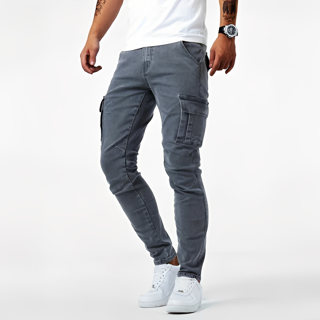 Enzo - Pantalon cargo moderne pour homme