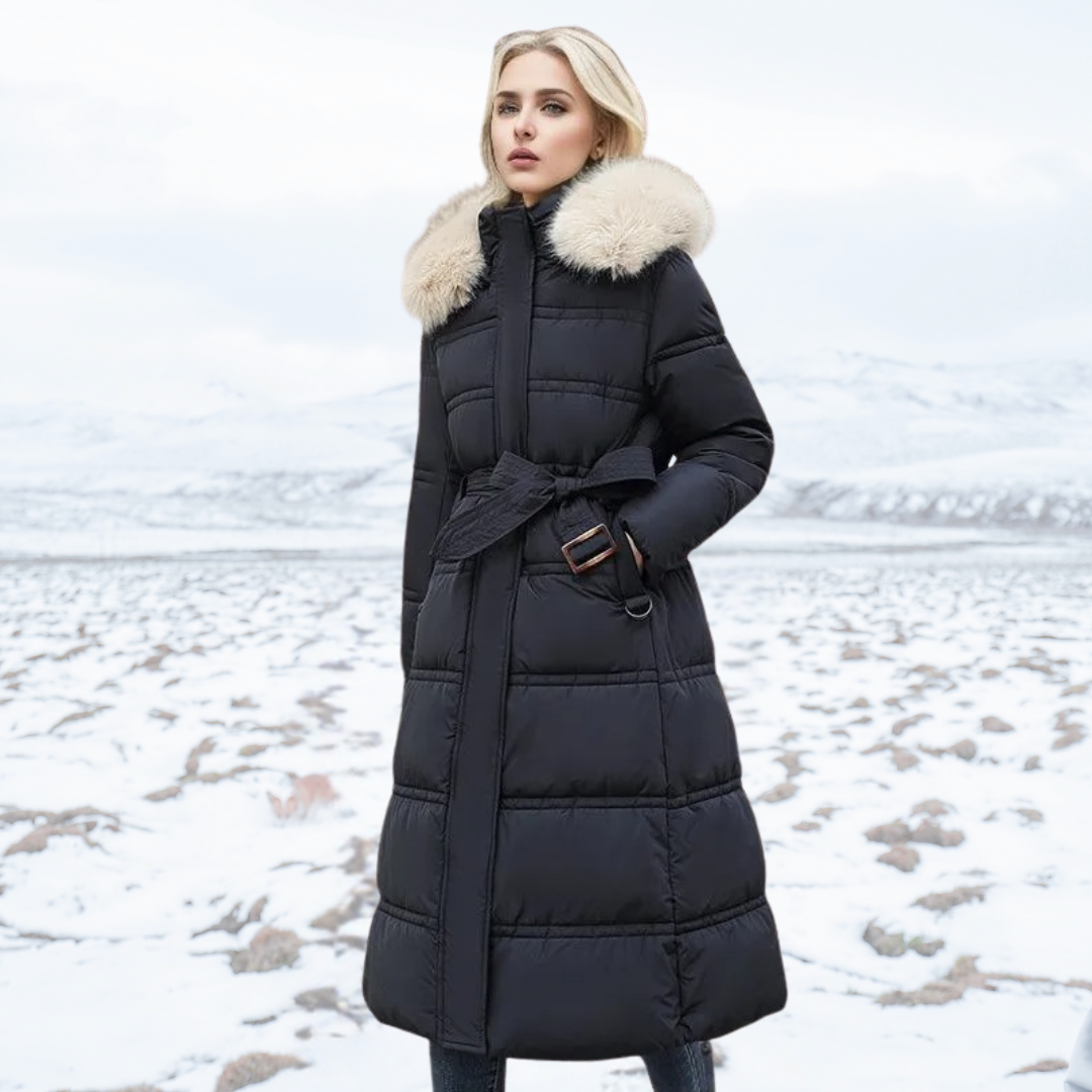 Jacqueline - Doudoune luxueuse d'hiver pour femme