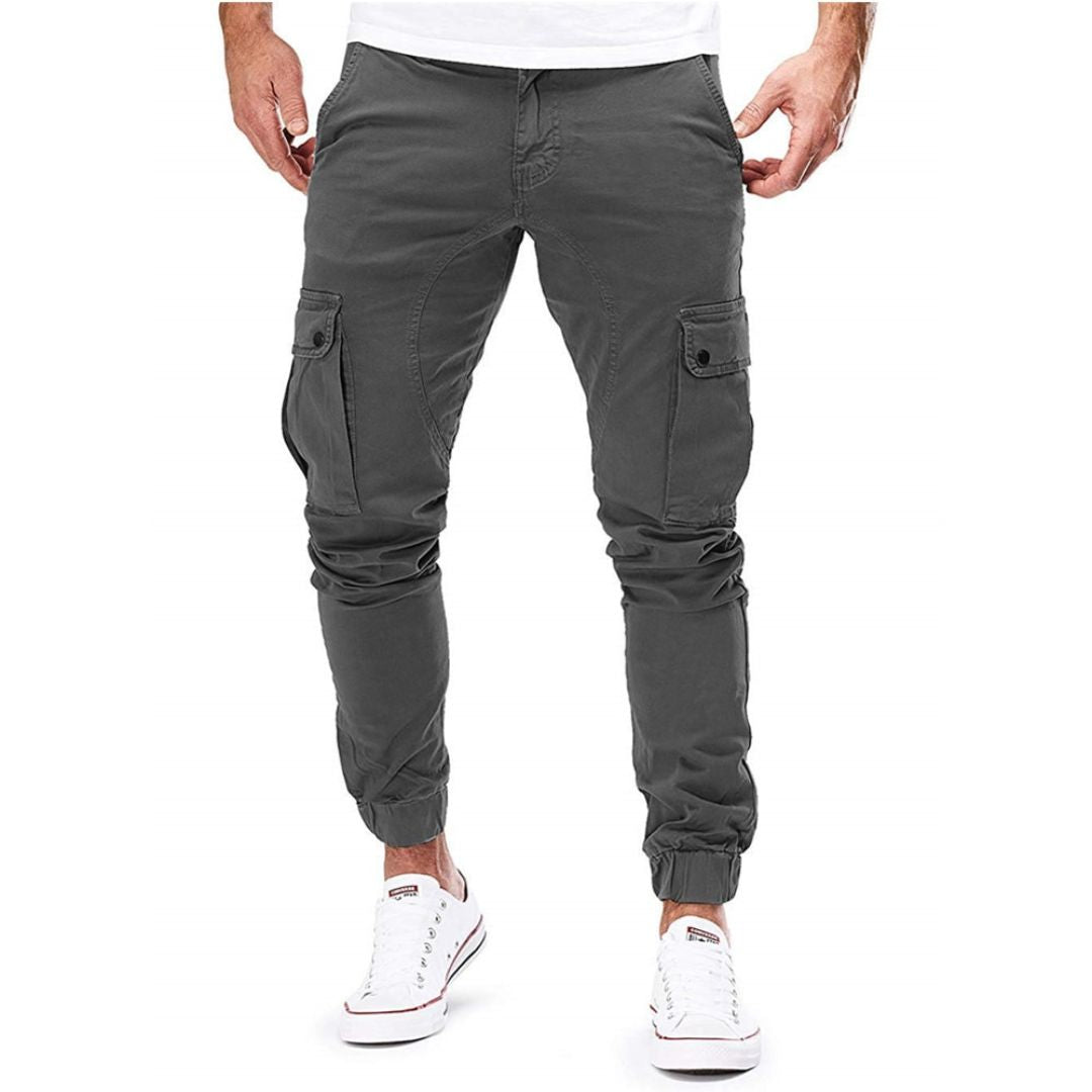 Jayden - Pantalon cargo moderne avec coupe slim