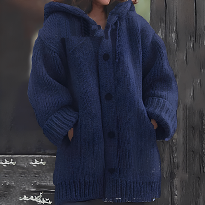 Jaqueline - Cardigan à capuche confortable pour femmes
