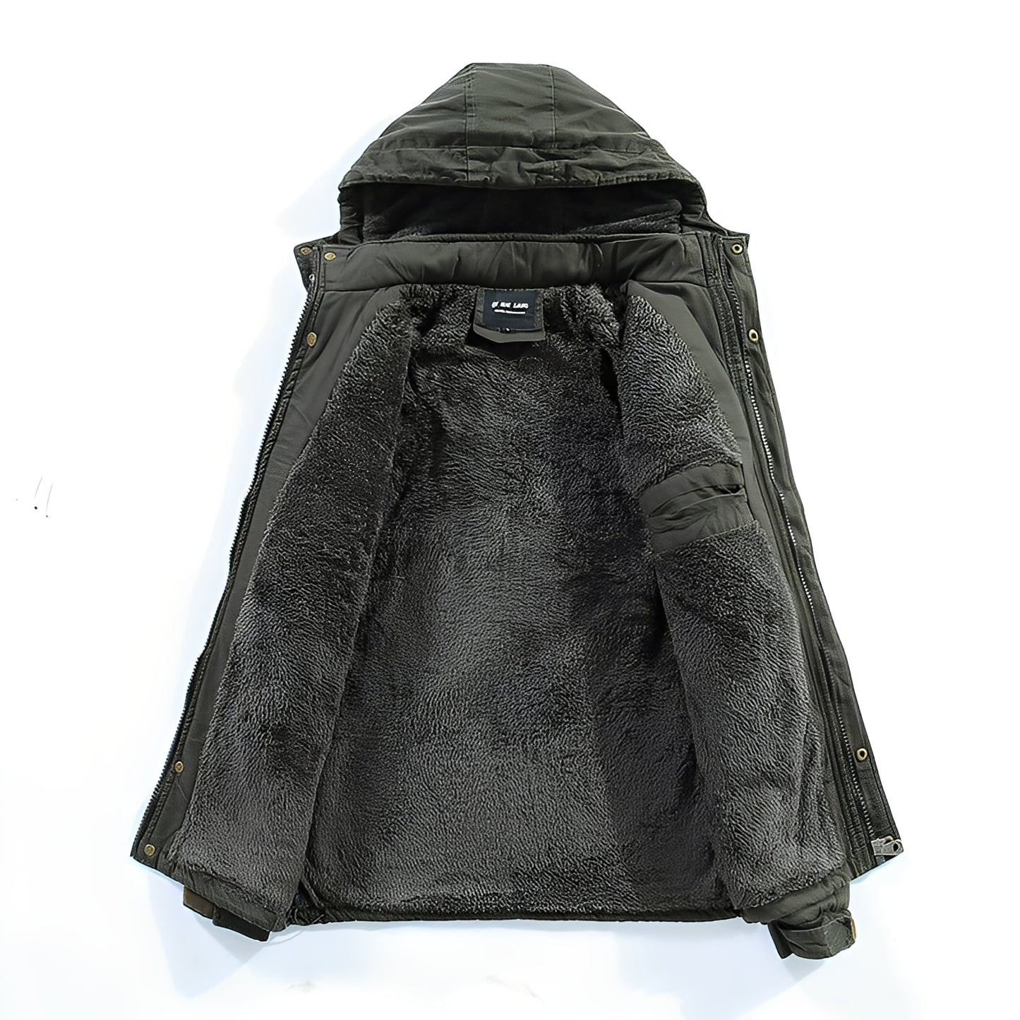 Bryan - Multi-purpose jacket with fleece lining and hood for men