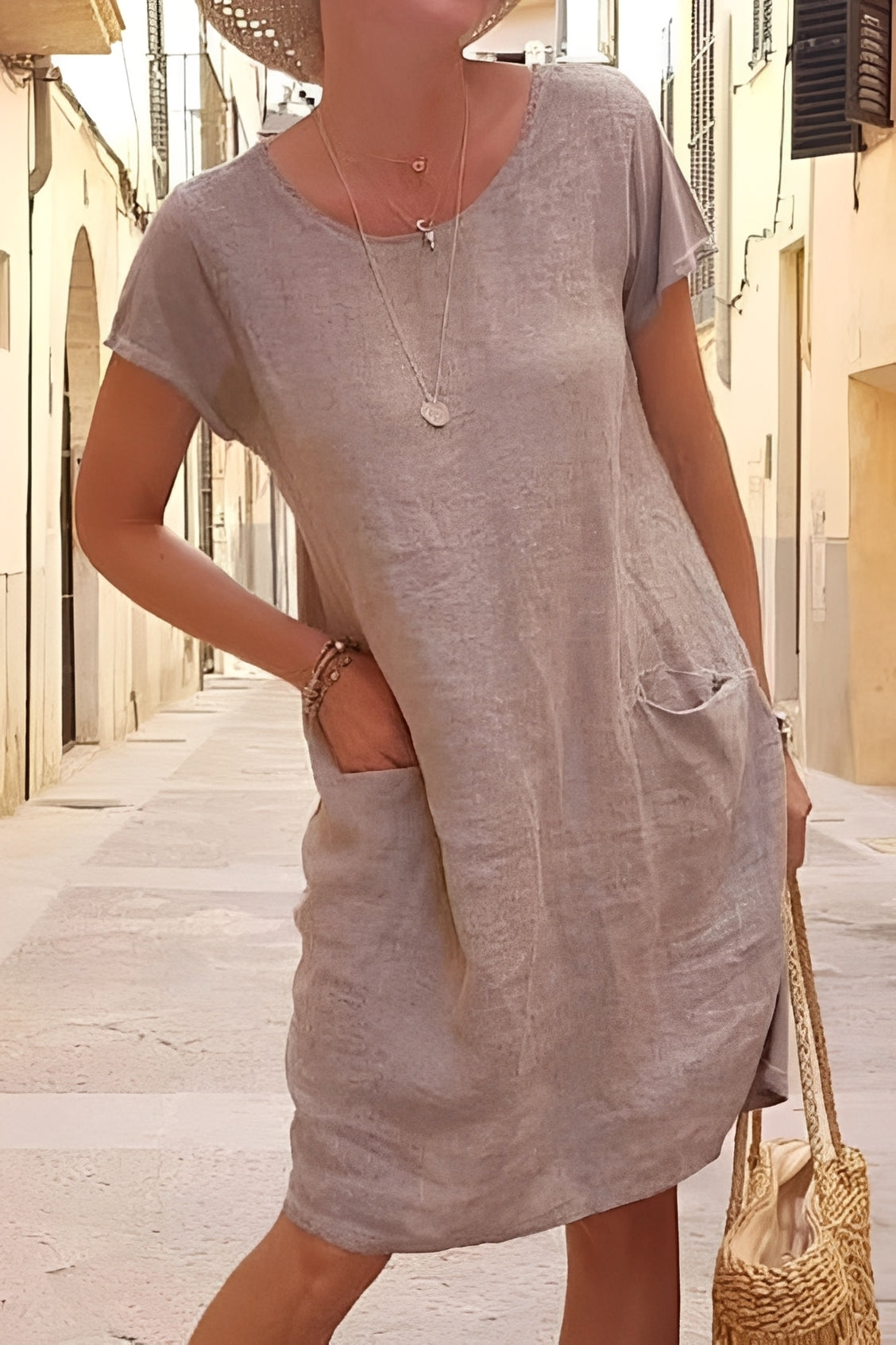 Gabrielle - Robe courte ample pour femmes