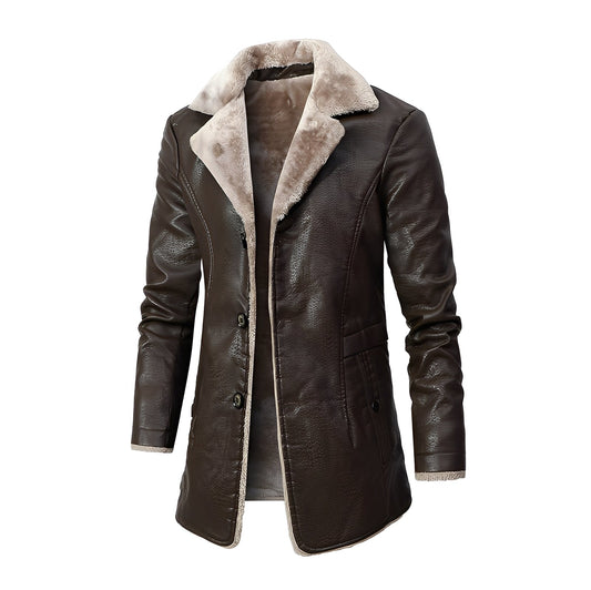 Wilton - Manteau en peluche chaud et relax pour hommes