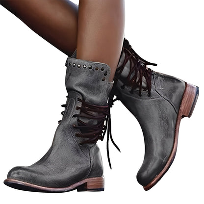 Narcisse - Bottines lacées pour femmes