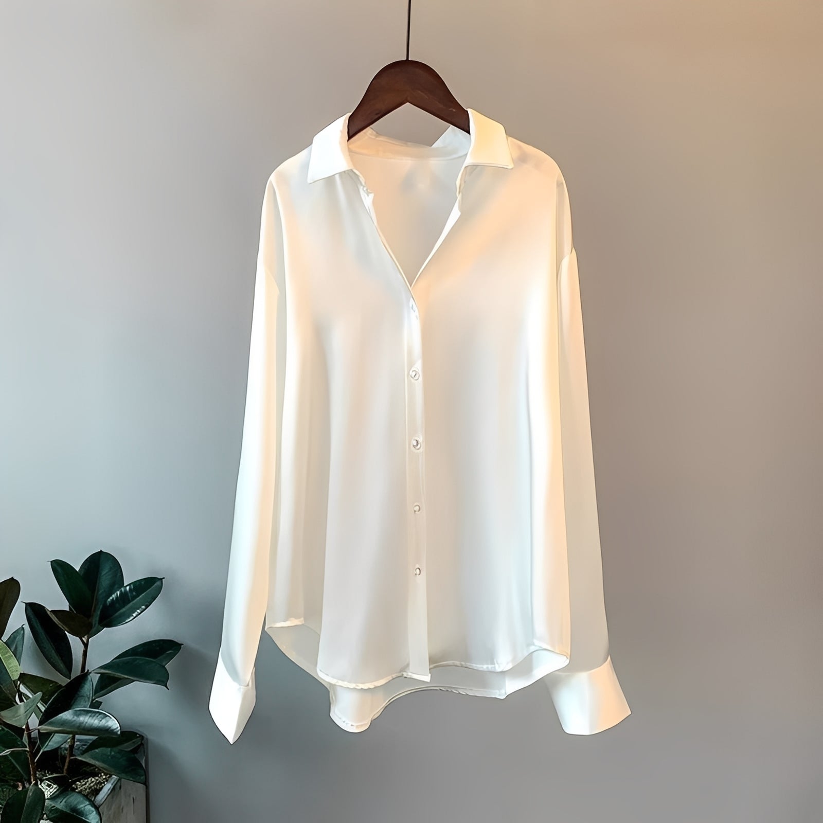 Ashley - Chemise formelle à manches longues