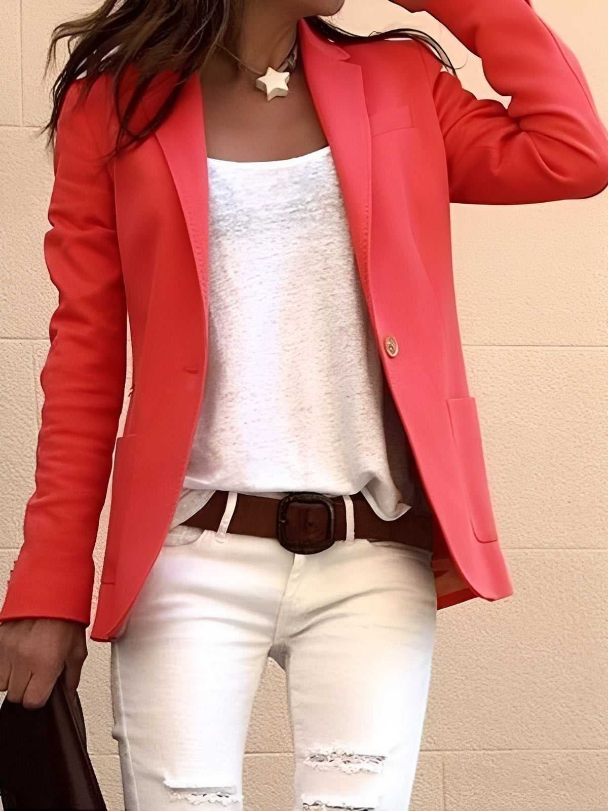 Leonie - Blazer slim-fit décontracté et élégant pour femmes
