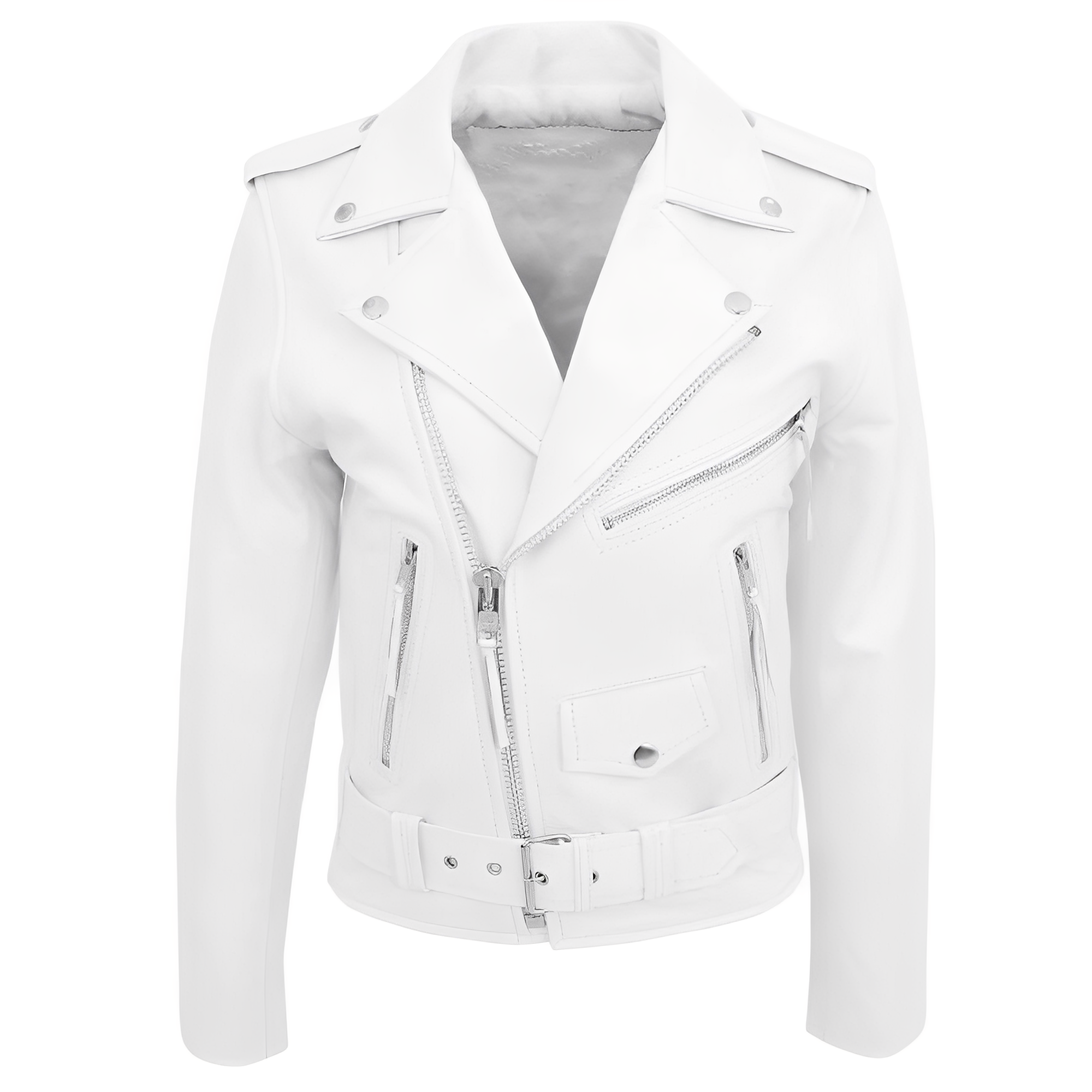 Brandon - Veste de motard avec multiples poches pour hommes