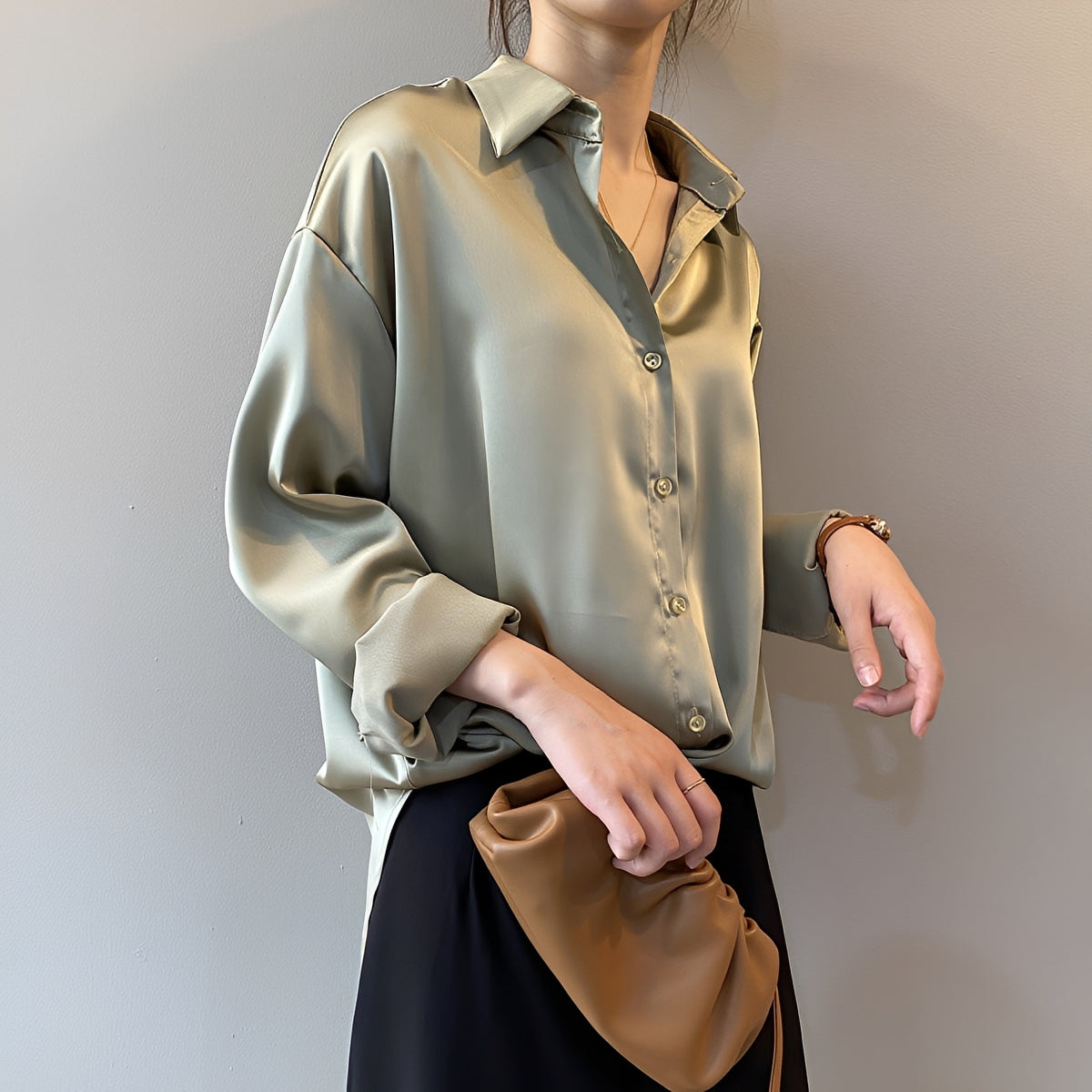 Christine - Chemise élégante à manches longues